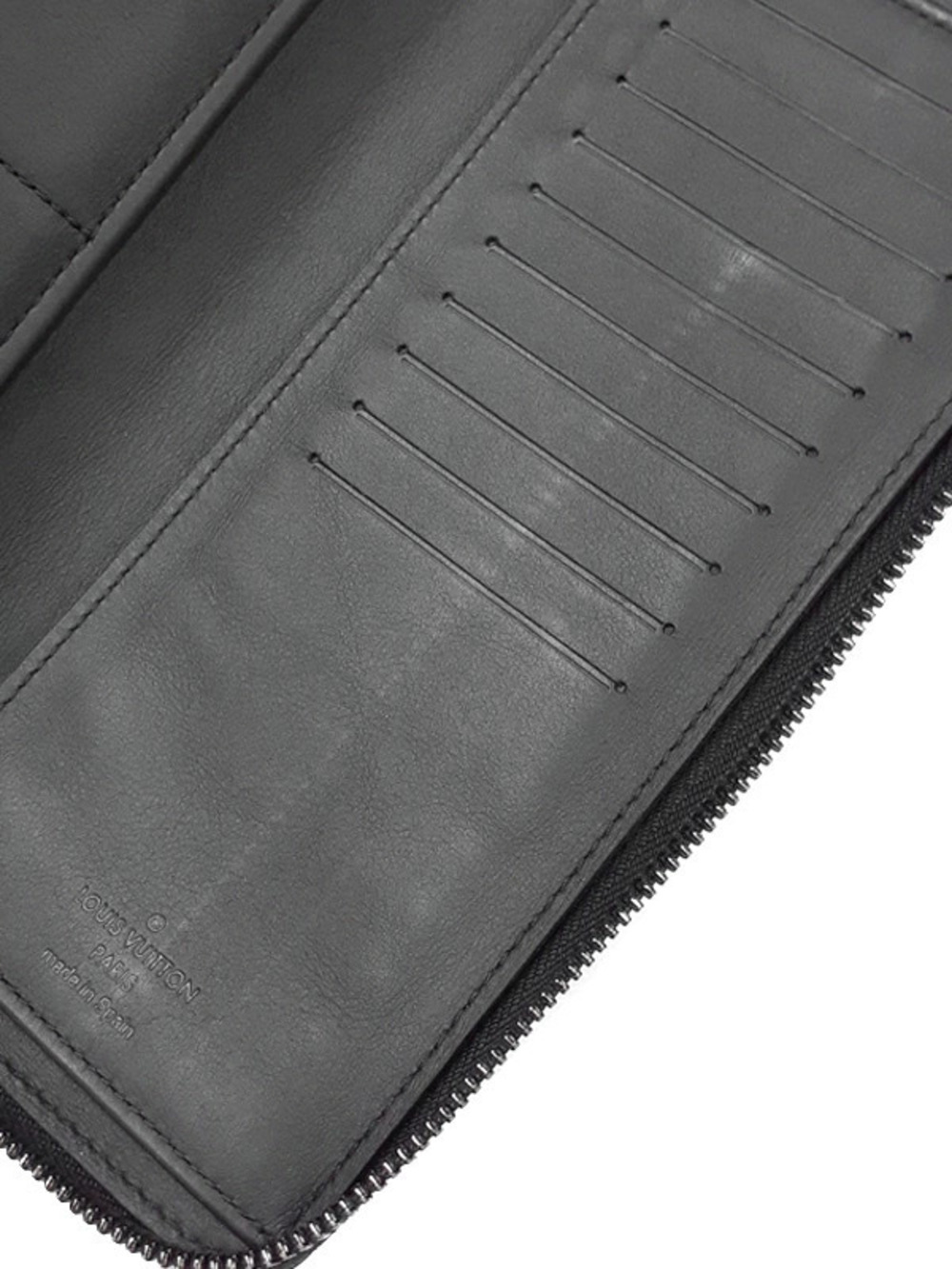 Louis Vuitton Taurillon Monogram Zippy Wallet Vertical Round Zipper Long - Picture 8 of 9